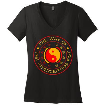 Jeet Kune Do The Way Of The Intercepting Fist Seal Jkd Women's V-Neck T-Shirt