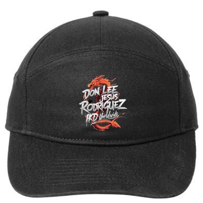 Jeet Kune Do Jkd Mixed Martial Arts Don Lee Jesus Rodriguez 7-Panel Snapback Hat