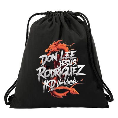 Jeet Kune Do Jkd Mixed Martial Arts Don Lee Jesus Rodriguez Drawstring Bag