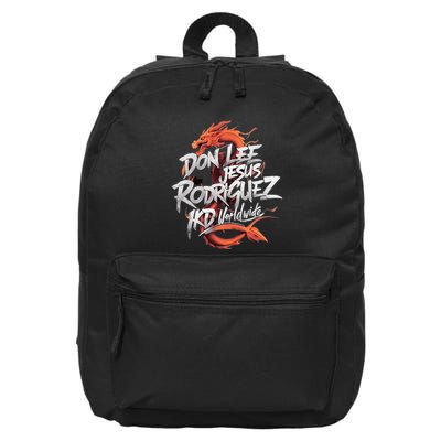 Jeet Kune Do Jkd Mixed Martial Arts Don Lee Jesus Rodriguez 16 in Basic Backpack