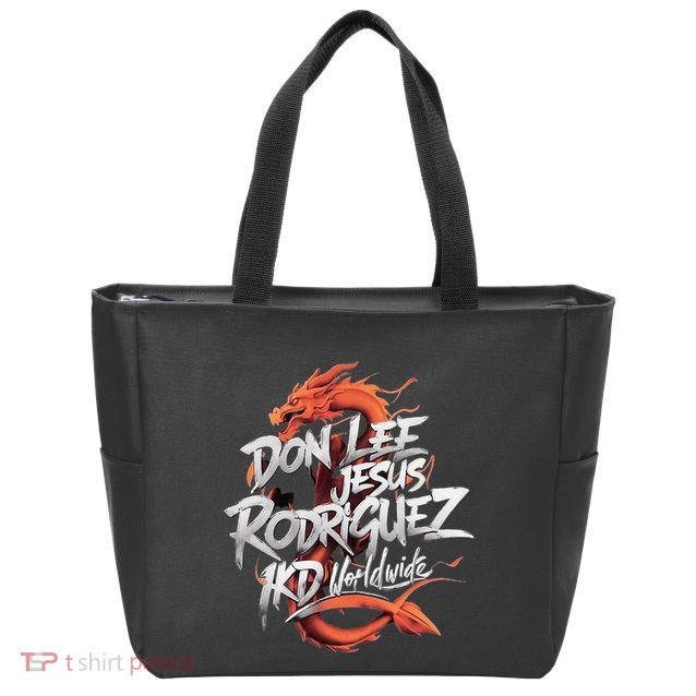 Jeet Kune Do Jkd Mixed Martial Arts Don Lee Jesus Rodriguez Zip Tote Bag