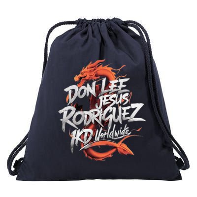 Jeet Kune Do Jkd Mixed Martial Arts Don Lee Jesus Rodriguez Drawstring Bag