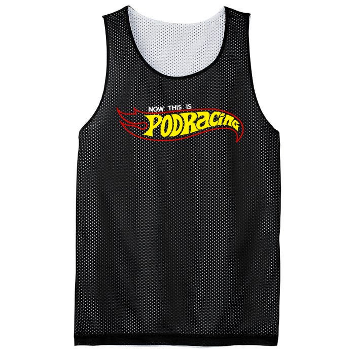 Jedi Kaylin Embroidery Now This Is Podracing Mesh Reversible Basketball Jersey Tank