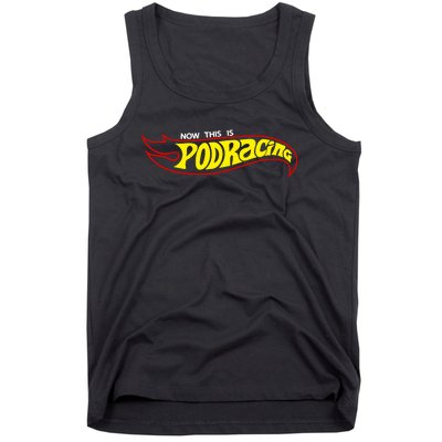 Jedi Kaylin Embroidery Now This Is Podracing Tank Top