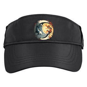 Japanese Koi Fish Yin Yang Adult Drive Performance Visor