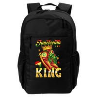 Juneteenth King Funny Shoe Steppin Into Juneteenth Black King Backpack