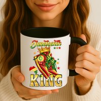 Juneteenth King Funny Shoe Steppin Into Juneteenth Black King Mug