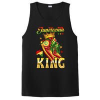 Juneteenth King Funny Shoe Steppin Into Juneteenth Black King PosiCharge Competitor Tank