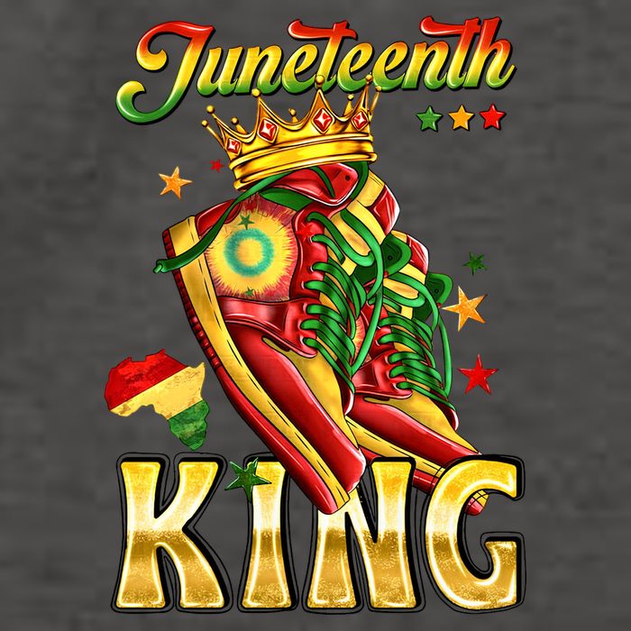 Juneteenth King Funny Shoe Steppin Into Juneteenth Black King Vector Backpack