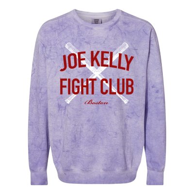 Joe Kelly Fight Club Boston Colorblast Crewneck Sweatshirt