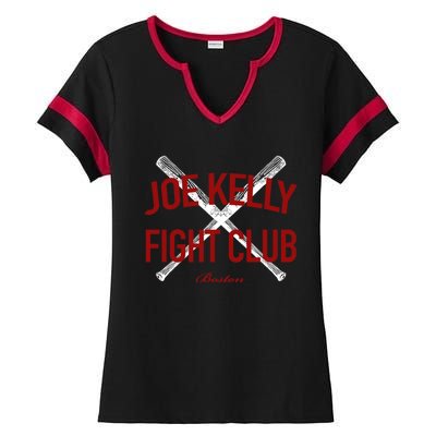 Joe Kelly Fight Club Boston Ladies Halftime Notch Neck Tee