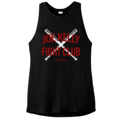 Joe Kelly Fight Club Boston Ladies PosiCharge Tri-Blend Wicking Tank