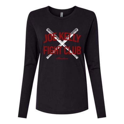 Joe Kelly Fight Club Boston Womens Cotton Relaxed Long Sleeve T-Shirt