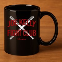 Joe Kelly Fight Club Boston 11oz C Handle Ceramic Mug