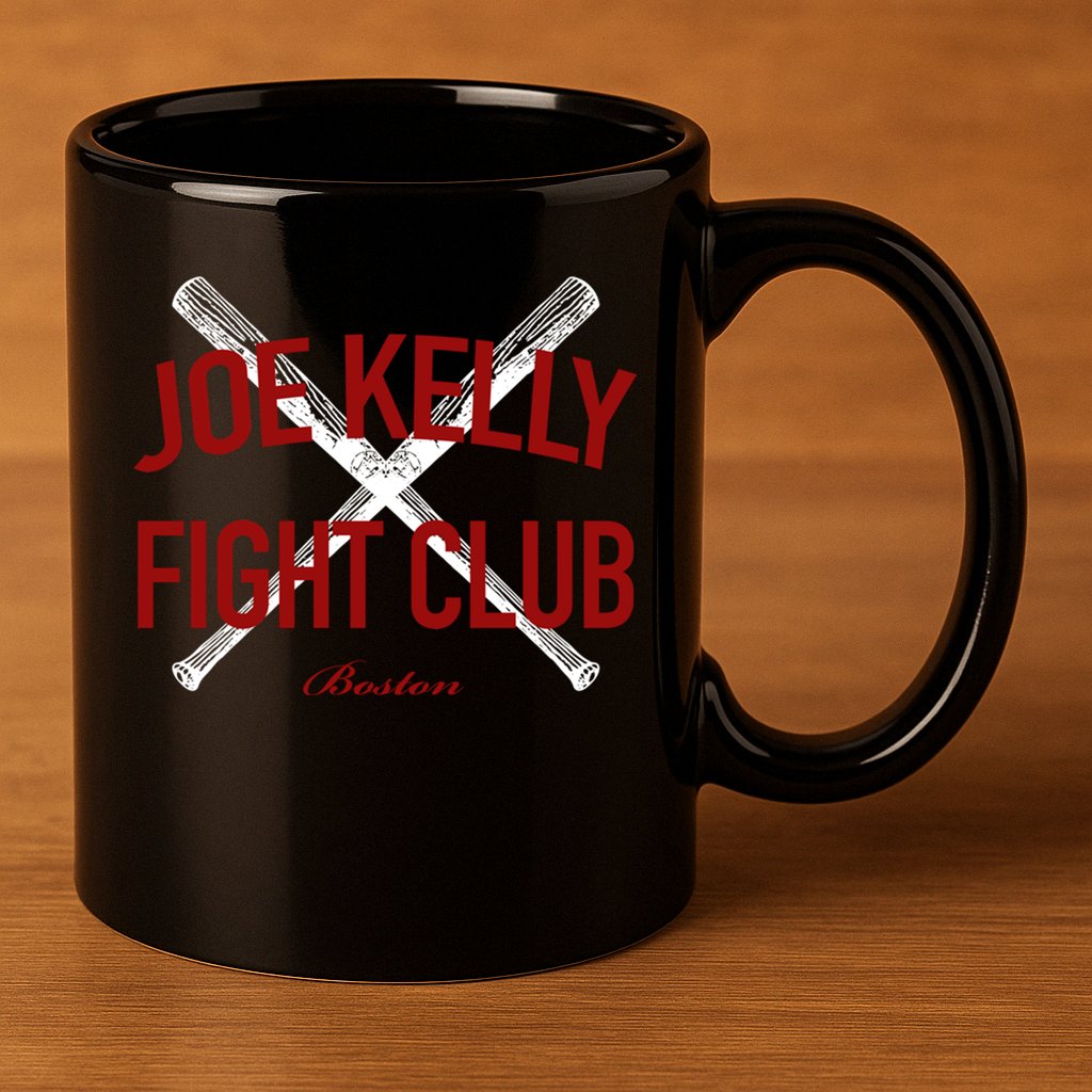 Joe Kelly Fight Club Boston 11oz C Handle Ceramic Mug