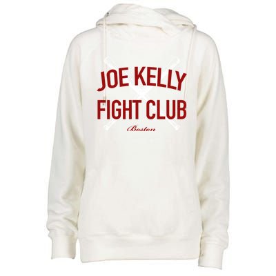 Joe Kelly Fight Club Boston Womens Funnel Neck Pullover Hood