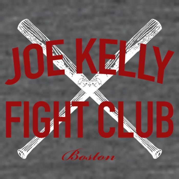 Joe Kelly Fight Club Boston 7 Panel Mesh Trucker Snapback Hat
