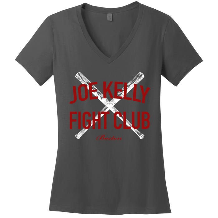 Joe Kelly Fight Club Boston Women's V-Neck T-Shirt