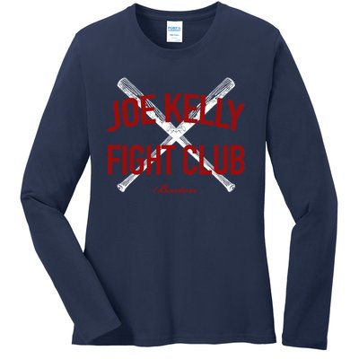 Joe Kelly Fight Club Boston Ladies Long Sleeve Shirt