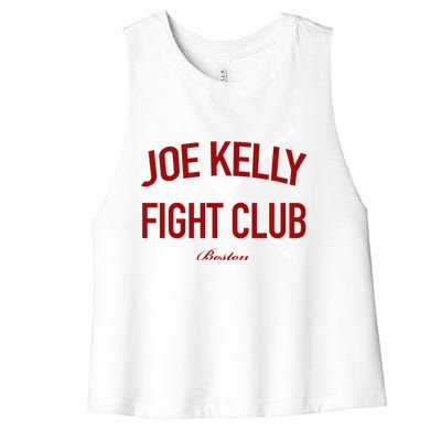 Joe Kelly Fight Club Boston Women's Racerback Cropped Tank