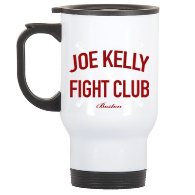 Joe Kelly Fight Club Boston Stainless Steel Travel Mug