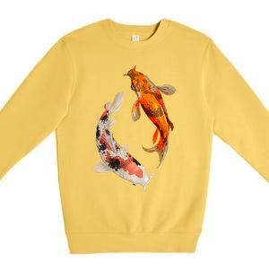 Japanese Koi Fish Premium Crewneck Sweatshirt