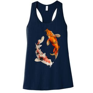 Japanese Koi Fish Women's Racerback Tank