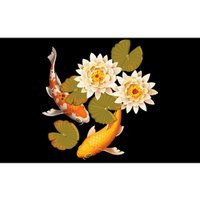 Japanese Koi Fish Japan Butterfly Carp Nishikigoi Fish Pond Bumper Sticker