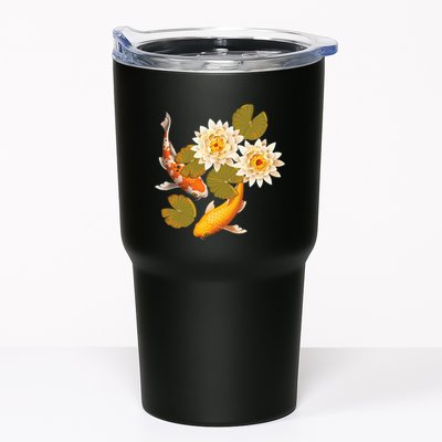 Japanese Koi Fish Japan Butterfly Carp Nishikigoi Fish Pond Tumbler