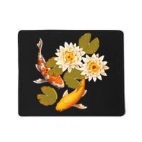 Japanese Koi Fish Japan Butterfly Carp Nishikigoi Fish Pond Mousepad