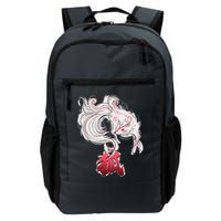 Japanese Kitsune Fox Brush Art Backpack