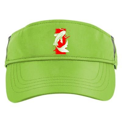 Japan Koi Fish Japanese Tattoo Adult Drive Performance Visor