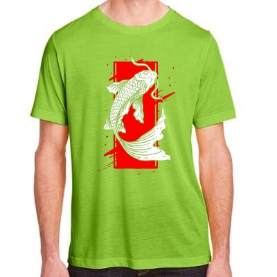 Japan Koi Fish Japanese Tattoo Adult ChromaSoft Performance T-Shirt