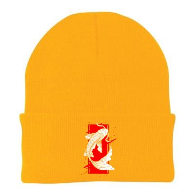 Japan Koi Fish Japanese Tattoo Knit Cap Winter Beanie