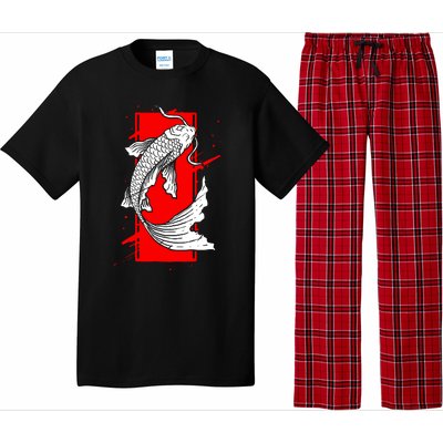 Japan Koi Fish Japanese Tattoo Pajama Set