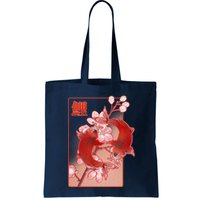 Japanese Koi Fish And Cherry Blossoms Bag
