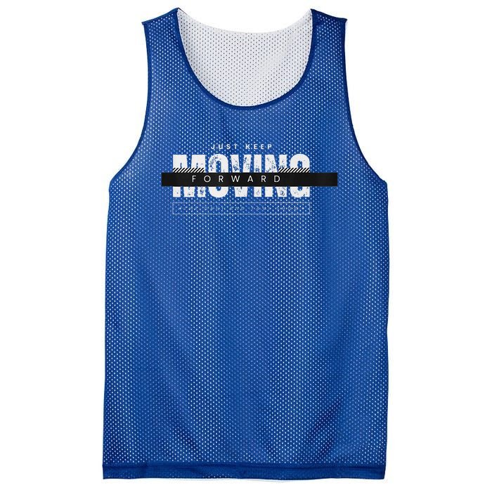 Just Keep Going Mesh Reversible Basketball Jersey Tank