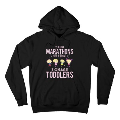 Just Kidding I Chase Daycare Provider Nanny Teacher Hoodie