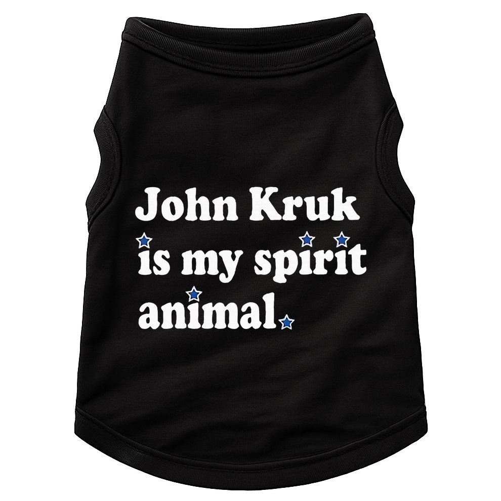 J.O.H.N K.R.U.K Is My Spirit Animal Doggie Tank