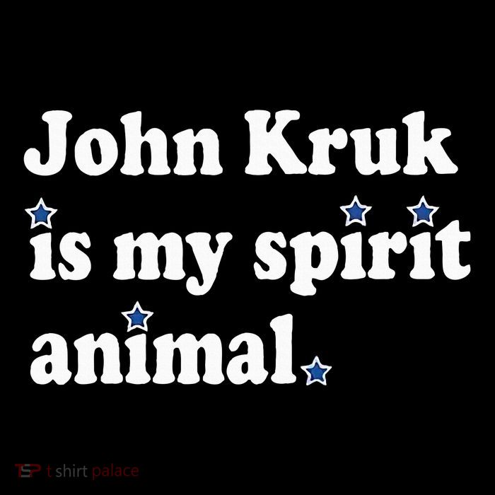 J.O.H.N K.R.U.K Is My Spirit Animal T-Shirt