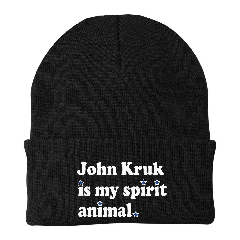 J.O.H.N K.R.U.K Is My Spirit Animal Beanie