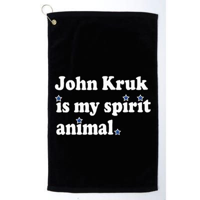 J.O.H.N K.R.U.K Is My Spirit Animal Golf Towel