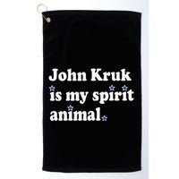 J.O.H.N K.R.U.K Is My Spirit Animal Golf Towel