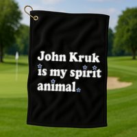 J.O.H.N K.R.U.K Is My Spirit Animal Golf Towel
