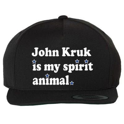 J.O.H.N K.R.U.K Is My Spirit Animal Wool Snapback Cap