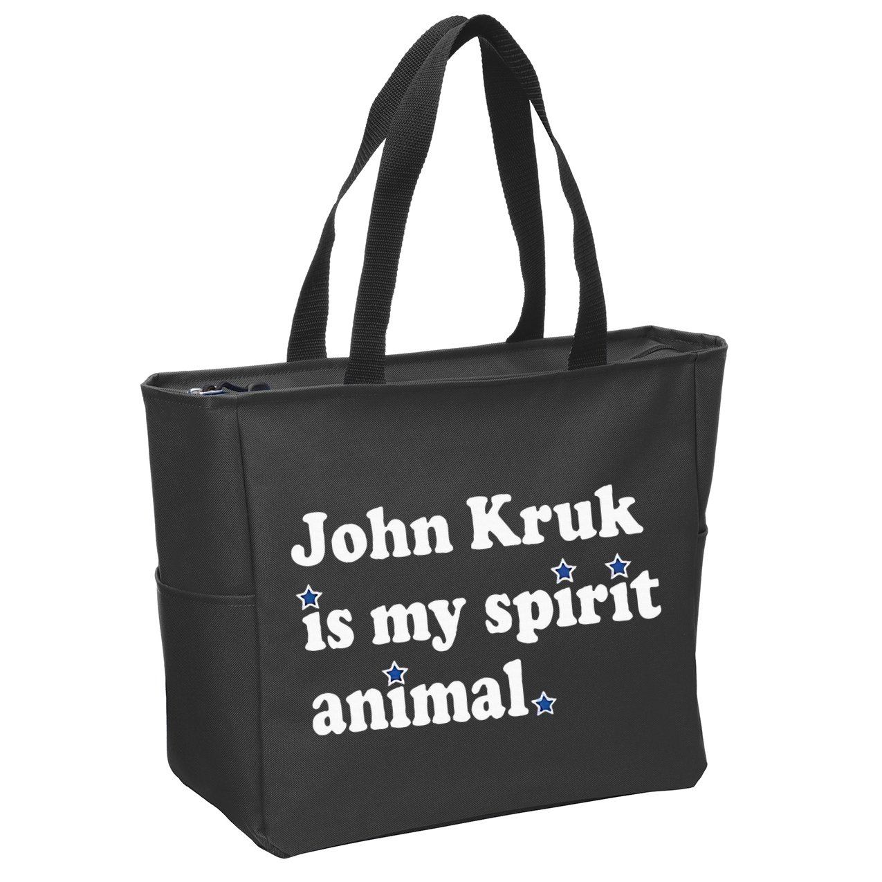 J.O.H.N K.R.U.K Is My Spirit Animal Zip Tote Bag