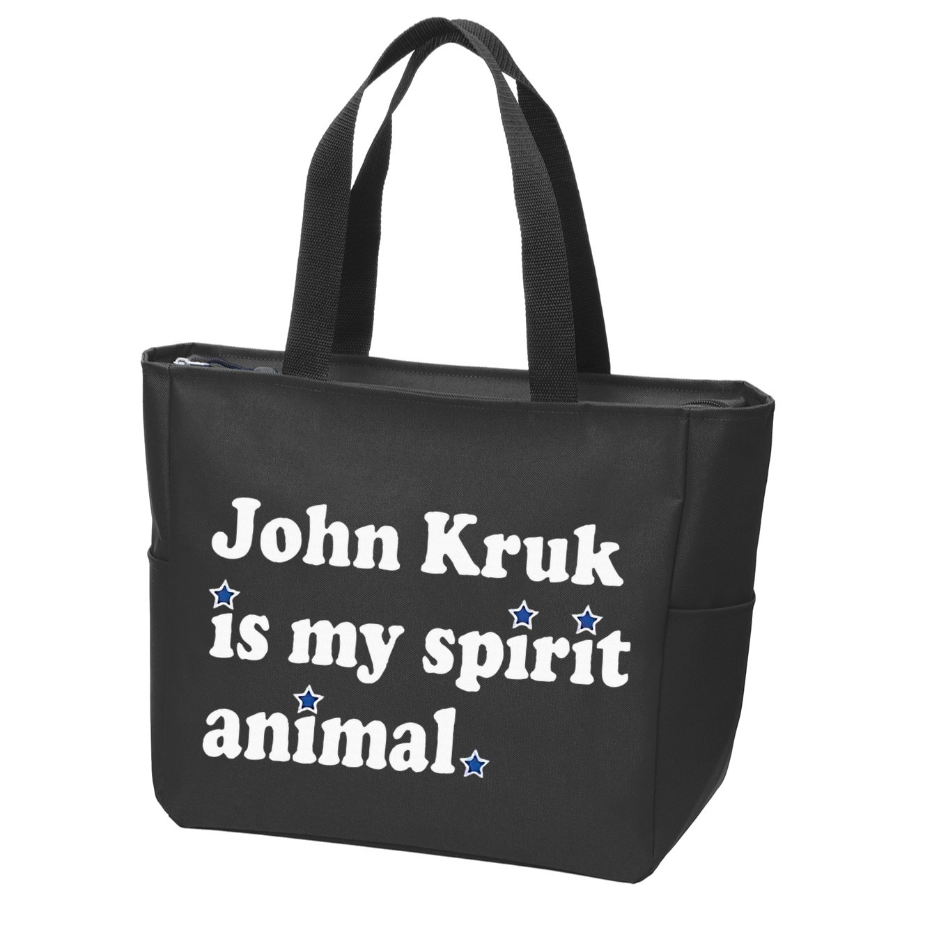 J.O.H.N K.R.U.K Is My Spirit Animal Zip Tote Bag