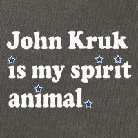 J.O.H.N K.R.U.K Is My Spirit Animal Cotton Canvas Backpack
