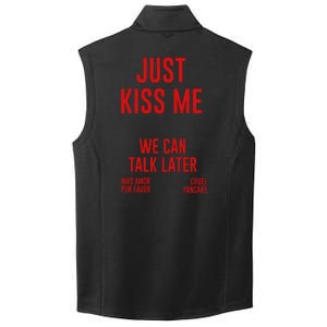 Just Kiss Me Collective Smooth Fleece Vest