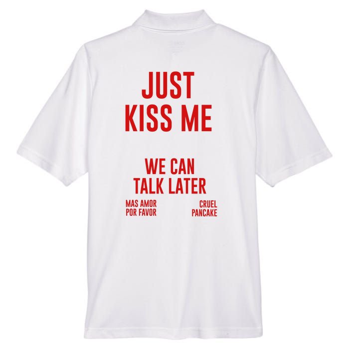 Just Kiss Me Men's Origin Performance Pique Polo